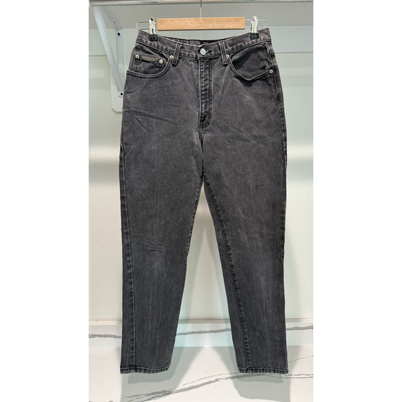 Vintage Calvin Klein Jeans‎ Size 7 Black Straight Leg - Picture 1 of 8
